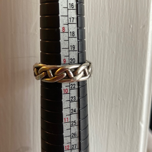 Sterling silver ring - unisex. 925 silver. - Picture 3 of 4